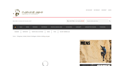 Desktop Screenshot of nakedape.uk.com